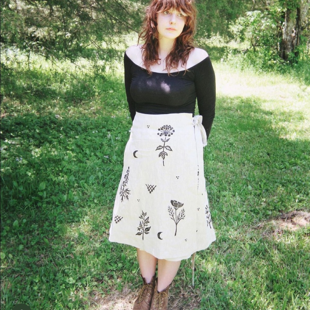 Sister Nettle Angelica Wrap Skirt